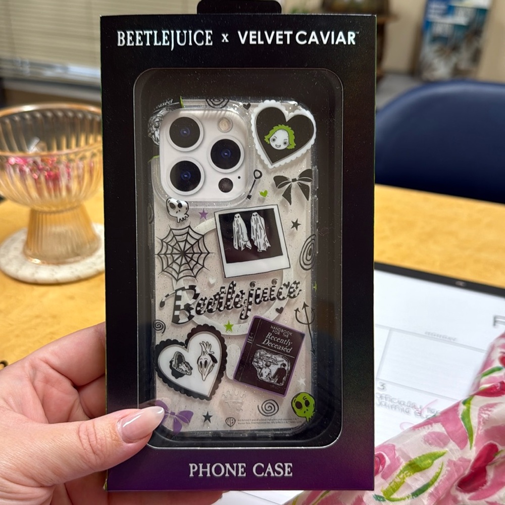 Beetlejuice x Velvet Caviar - iPhone 16 Pro Case